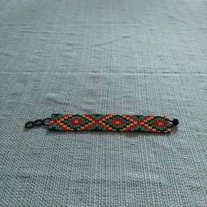 Beaded Bracelet. Native American Inspired. Multi color.